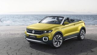 Компактно <span class="highlight">кабрио</span> намеква за бъдещата кросоувър офанзива на "Фолксваген"