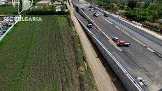 Северна скоростна тангента, снимана от Дроньо