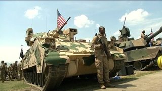 Видео: Русия се подразни от военно учение на САЩ в Грузия