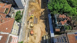Строителство на трети метродиаметър от небето