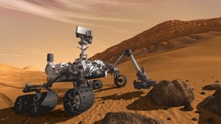 Марсоходът <span class="highlight">Curiosity</span> може да вземе проба от водата на Марс