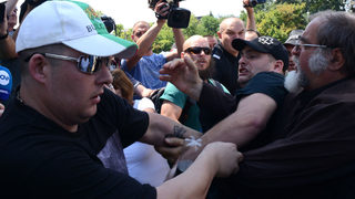 Фотогалерия: Посрещането на ''Нощните вълци''