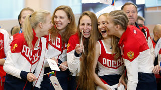 Около 70 руски спортисти заминаха в настроение и с надежди за Рио 2016