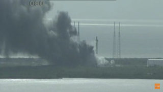 Видео: Експлозия избухна в центъра за изстрелване на ракети на SpaceX
