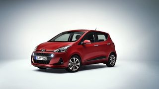 Обновеният "<span class="highlight">Хюндай</span>" i10 съблазнява с технологии от горните класове