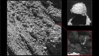 А, ето къде си се скрил – роботът <span class="highlight">Philae</span> (видео)