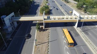 Мост над бул. "Цариградско шосе" към "София тех парк"