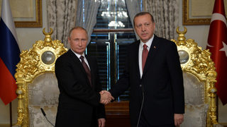 Фотогалерия: Путин и Ердоган - трета среща за два месеца