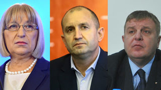Инфографика: Каракачанов на трета позиция, Трайков - на пета, според "Алфа рисърч"