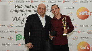 Плувецът Антъни Иванов е най-добър млад спортист на България за 2016 г.