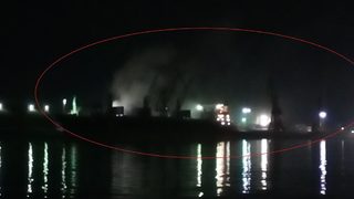 Обгазяване на Бургас при товарене на кораб
