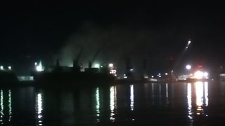 Обгазяване на Бургас при товарене на кораб