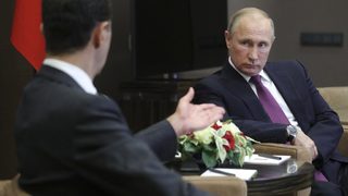 Путин и Асад се срещнаха за пръв път от две години