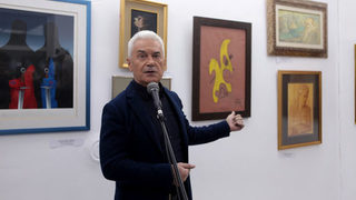 Волен Сидеров откри собствена галерия с произведения на Кристо, Жорж Папазов и свои творби