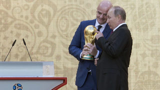 Надяваме се, че Путин ще намери време да присъства на жребия за световното, заявиха от Кремъл