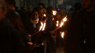 Факелно шествие премина в София за годишнината от Ньойския договор