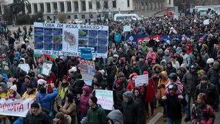 Граждани протестираха и днес срещу решението за Пирин (допълнена)