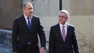 В Ереван Румен Радев се обяви за транспортен коридор от Иран до Черно море