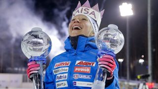 Макарайнен се нареди до легендите в женския биатлон с трета световна купа