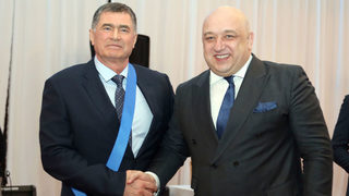 Шефът на федерацията по лека атлетика получи "Венец на победителя" за заслуги към спорта