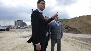 Започна изграждането на "мечтаната" зала на волейболния "<span class="highlight">Левски</span>"