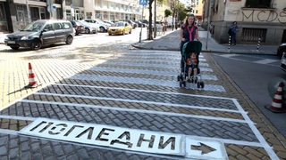Червени пешеходни пътеки на места с концентрация на произшествия предвижда наредба