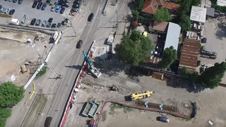 Трети метродиаметър в кв. "Овча купел" от дрон