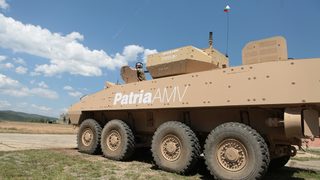 Снимка на деня: Демонстрация на <span class="highlight">Patria</span> AMV 8x8