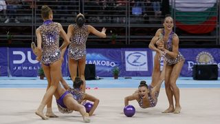 Ансамбълът завърши европейското първенство с титла на топки и въжета