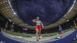 Мавродиева завърши шеста <span class="highlight">в</span> тласкането на гюле на европейското