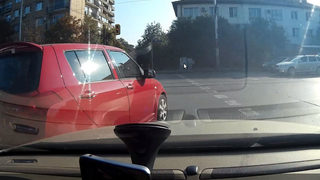 Безумно шофиране в София
