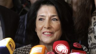 Коя е първата жена, президент на Грузия