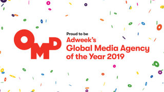 OMD е избрана за глобална медия агенция за 2019 от Adweek