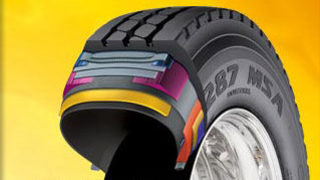 Goodyear представи саморемонтираща се гума за камиони
