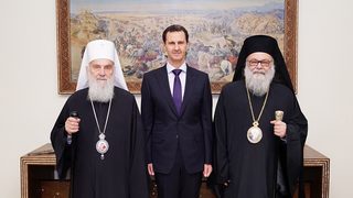 Сръбският патриарх си навлече критики след среща с Асад