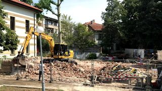 Къща в Пловдив, част от <span class="highlight">паметник</span> на културата, е съборена от собствениците
