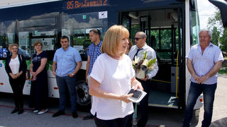 20 нови автобуса и 40 видеокамери от днес по бус лентите в София
