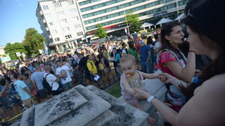 Протестът днес поиска не само "природа, а не бетон", но и смислен и спазван закон