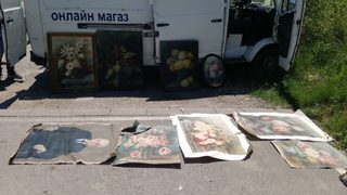 Полицията задържа крадци за грабеж на 26 картини на Анна Хен-Йосифова