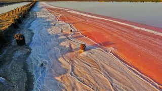 Фотогалерия: Лагуната на цветовете и солта