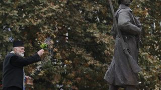Снимка на деня: Паметникът на Девета пехотна плевенска дивизия