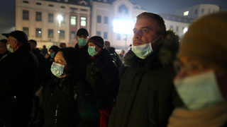 Снимка на деня: Босна протестира срещу мръсния въздух