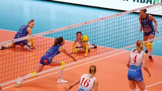 Снимка на деня: Голямата победа на волейболния "<span class="highlight">Марица</span>" в Москва