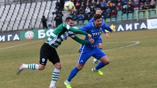 В мач с 14 картона "Левски" и "Черно море" разделиха по една точка