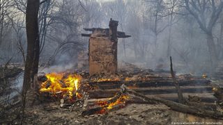 Пожарът край Чернобил: какво разказаха очевидци