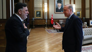 С <span class="highlight">турска</span> помощ правителството в Триполи овладя града, Ердоган обеща още подкрепа