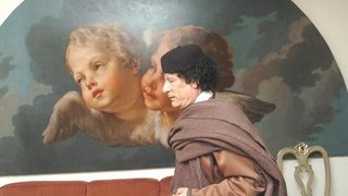 Жените във Франция са предупредени да не разстройват Кадафи