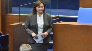 Корнелия Нинова: В БСП вече няма настроения за коалиция с ГЕРБ