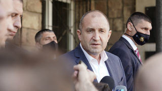 Мандатът ще бъде връчен, когато партиите гарантират, че са постигнали резултат, обяви Радев