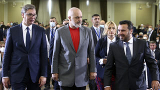 Без граници от 2023 г. и с единен пазар - Вучич, Заев и Рама представиха "Отворени Балкани"
